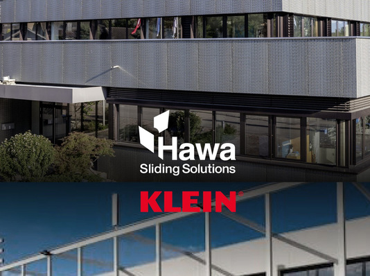 © Hawa Sliding Solutions On 15 October 2024, Hawa Sliding Solutions AG acquired the internationally active Klein Group, which is based in Barcelona, Spain. With sliding and folding door systems as well as solutions for outdoor areas, Klein complements the Hawa portfolio in the areas of indoor and outdoor construction.
